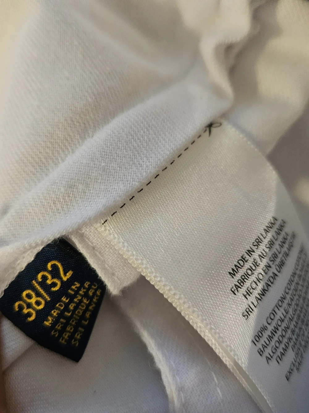 Polo by Ralph Lauren Men’s Off-White Chino Pants